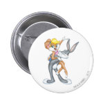 Bugs Bunny and Lola Bunny 2 Pinback Buttons