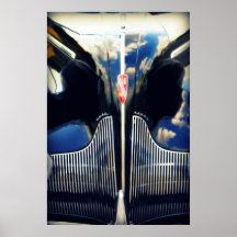 Buick Grille, Photo by Derrick W. Black Posters