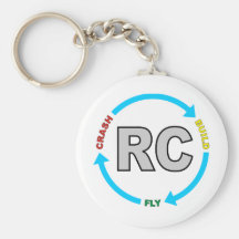 Build Crash Fly RC Key Chains