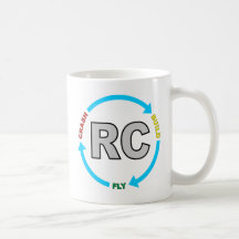 Build Crash Fly RC Mugs