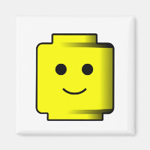 Building Block Head magnet