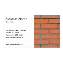 Building Industry Business Card Template