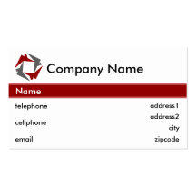 Building or Roofing Business Card Design