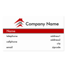 Building or Roofing Business Card Design