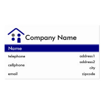 Building or Roofing Business Card Design