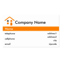 Building or Roofing Business Card Design