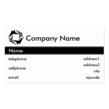 Building or Roofing Business Card Design