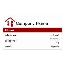 Building or Roofing Business Card Design