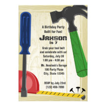 Building Party Personalized Announcement