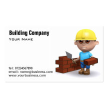 Building Services Business Cards