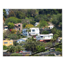 Buildings On The Mountain Photo