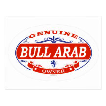 Bull Arab Post Card