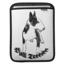Bull Terrier dog iPad Sleeves