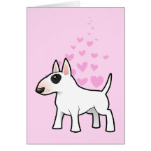 Bull Terrier Love Cards