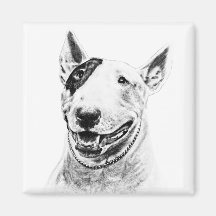 Bull Terrier Magnets