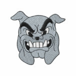 Bulldog Head Embroidered Shirt