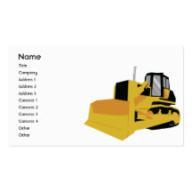 Bulldozer - Business Business Cards