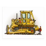Bulldozer Dozer Post Card
