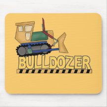Bulldozer Tshirts and Gifts Mousepads