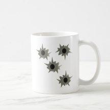 Bullet Holes Coffee Mug