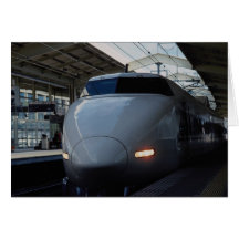 Bullet Train control Greeting Cards