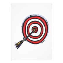Bulls Eye 2 Personalized Invites