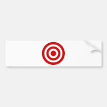 Bull's_Eye Bumper Stickers