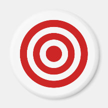 Bull's_Eye Fridge Magnet