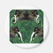 Bulls Eye.jpg Refrigerator Magnet
