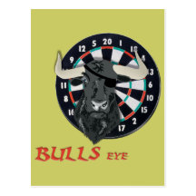 Bulls Eye Postcards