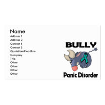 BULLy Panic Disorder Business Card Template