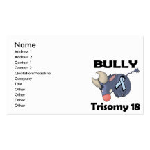 BULLy Trisomy 18 Business Cards