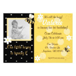 Bumble Bee Girls Birthday Invitation