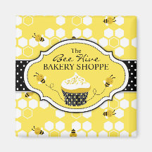 Bumble Bee Magnet SQBIZ