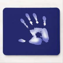 Bumped pad blue mouse pads