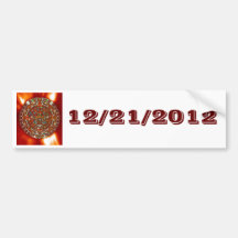 Bumper Sticker maya aztec calendar