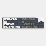 Bumper Sticker: Wolves