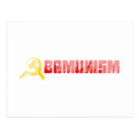 Bumpersticker - Obamunism red Faded.png Post Cards