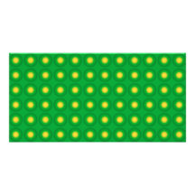 Bumpy green pattern custom photo card