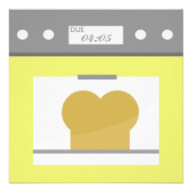Bun in the Oven Personalized Invitation