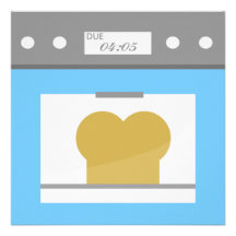 Bun in the Oven Personalized Invitations