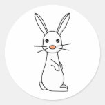 Bunbun - Cute White Rabbit Stickers