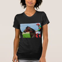 Bunbury Red - Racehorse Art t-shirts