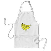 Bunch of Yellow Bananas. Aprons