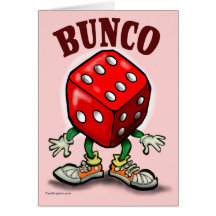 Bunco Card Template