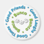 bunco good friends fridge magnet