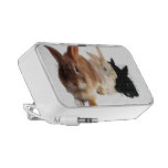 Bunnies Doodle Portable Speakers