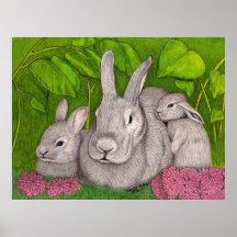 Bunnies Posters
