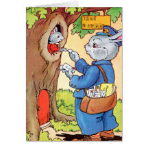 Bunny And the Mailman Cards