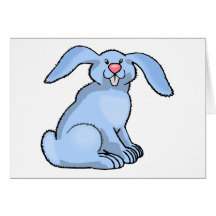 Bunny Blue Cards